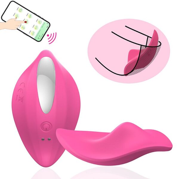 Vibrador de Calcinha Controlado Por Aplicativo no Celular