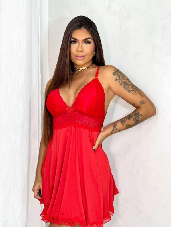 Camisola Clara Vermelha