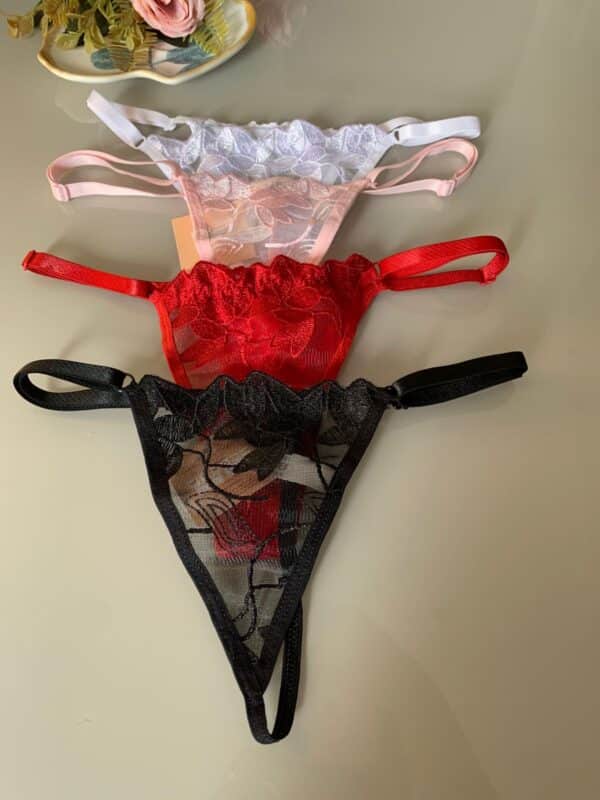Calcinha Flower Fio Dental
