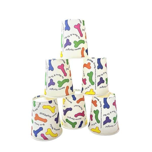 Kit com 6 copos Party Cups