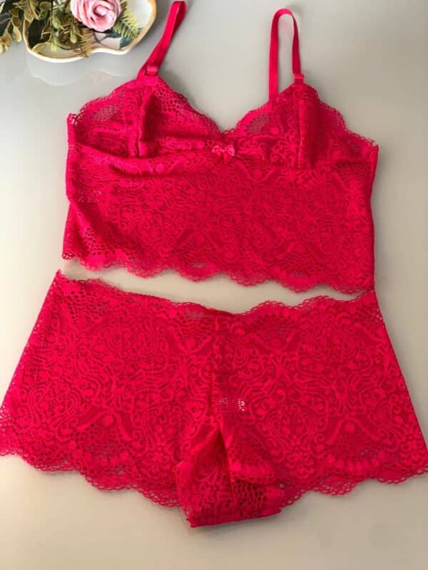 Conjunto de Lingerie Lohana Sem Bojo