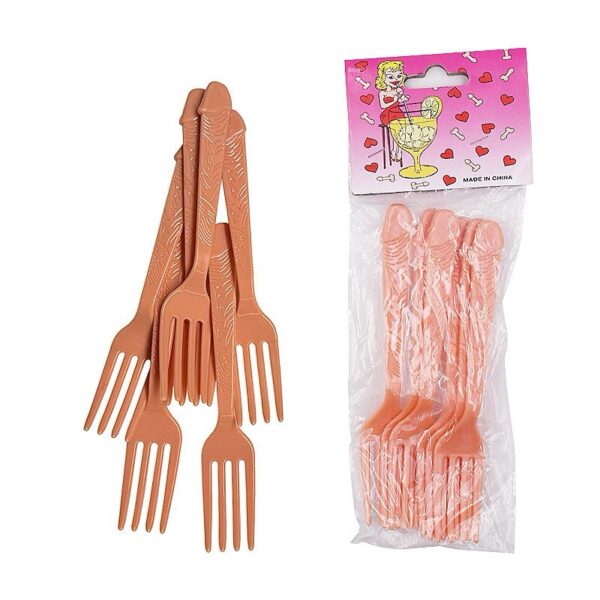 Kit garfo em formato de pênis - Imagem 2